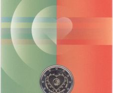 Portugal 2 Euro Commemorative Coin 2024 - Portuguese Olympic Team BU. Coincard.