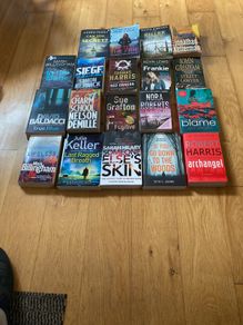 Large collection of fiction books