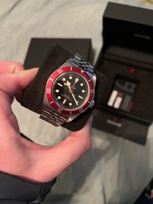 Tudor Black Bay 41 mm Burgundy LIKE NEW!!