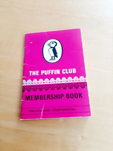 Puffin Club membership book