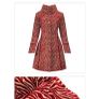 Joe Browns red Jaquard Zebra Coat - brand new never worn Image 5