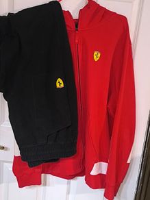 Genuine original Ferrari tracksuit size xl