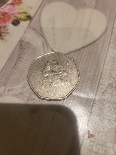 1970 Irish 50p