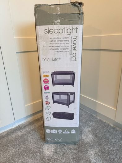 Sleeptight Travel Cot Red Kite