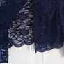 Uk 10 Eliza J 2 piece Navy Midi Dress and Lace Jacket Image 5
