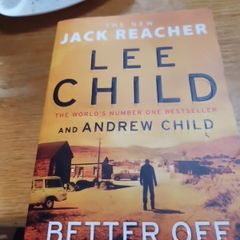 Lee Child Better Off Dead Jack Reacher From Pet Smoke Free Home In Good Condition