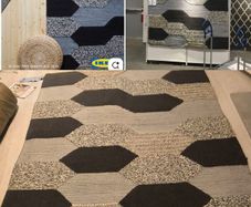Ikea wall Large rug