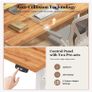 Standing Desk, 120 x 60 cm, Light Brown Image 4