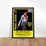 Michael Jackson Framed Poster Cork 1988 Image 2