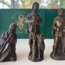 Cold cast bronze nativity set Image 2