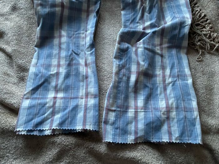 Vintage 80s Higgins Plaid slacks - for fancy dress