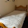 Pine single bed Image 2