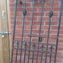 Wrought Iron gates 2 x driveway gates 1x side door gate Image 2