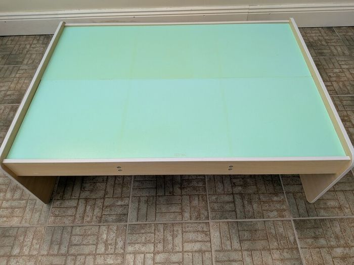 Wooden Train Set Table
