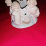 Vintage Porcelain Angel Candle Holder Image 2