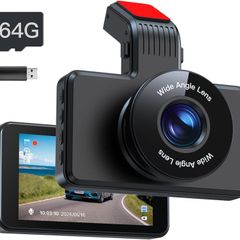Car Dash Cam Front, FHD 1080P 170 Wide Angle WDR In Vehicle Dashboard Camera 3.0" Display Driving Recorder Video Camera Loop Recording, Night Vision, Motion Detection Visit the Range Tour Store