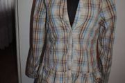 Free2bu check tunic shirt size UK12/14 EU42 Postage included