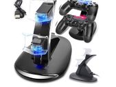 New Playstation 4 Dual Gamepad Controller Docking Station Charger PS4 #1084