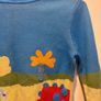 Next Boys Blue Dinosaur Scene Knitted Jumper (Age 5-6 Years)D Image 2