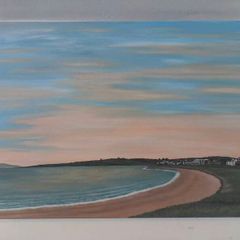 Original acrylic landscape painting