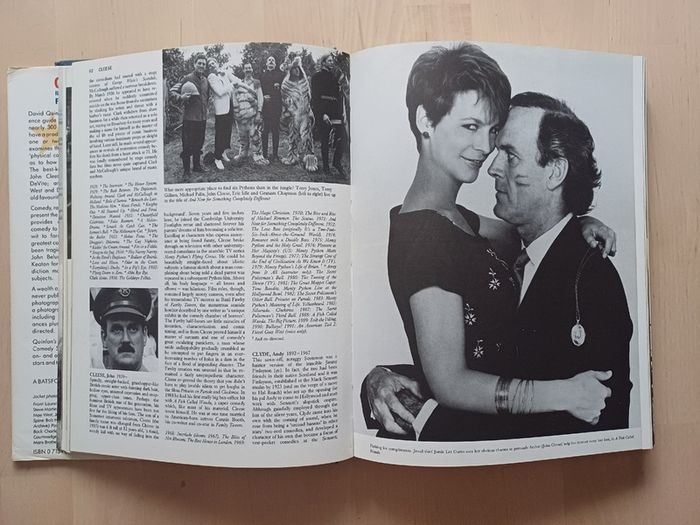 Quinlan's Illustrated Directory of Film Comedy Stars (Movie Trivia Coffee Table Hardback 1992)
