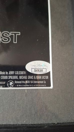 Autograph poltergeist movie Craig T Nelson