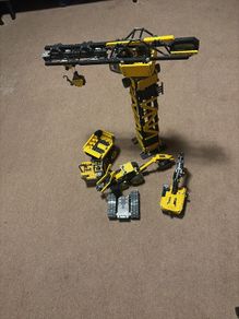 Building block machinery already built