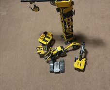Building block machinery already built