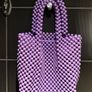 Purple Acrylic Beaded Tote Bag! Image 3