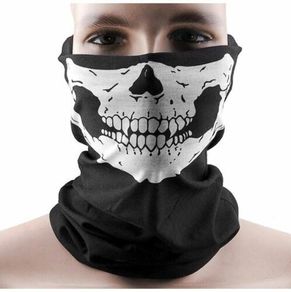 Multi-Use Snood Skull Face Mask Cover Neck Warm Bandana Outdoor Cycling Riding