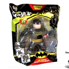 Heroes of Goo Jit Zu Large XL DC Batman Supersized 8" Inch Jumbo Stretch Figure Brand New Sealed Very Rare Hard To Find