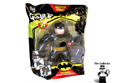 Heroes of Goo Jit Zu Large XL DC Batman Supersized 8" Inch Jumbo Stretch Figure Brand New Sealed Very Rare Hard To Find