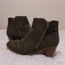Green Suede Ankle Boots Image 5