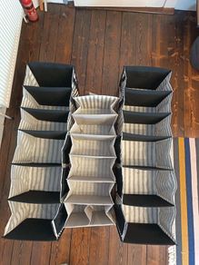3 x IKEA hanging storage