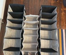 3 x IKEA hanging storage