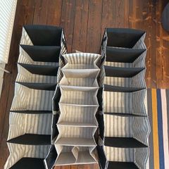 3 x IKEA hanging storage