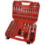 Socket Set - 94 Piece - 1/4 - 1/2 Inch Drive + Accessories Image 2