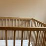Wooden IKEA Cot - Perfect condition Image 3