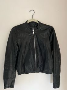 COS Ladies Leather Jacket - Excellent Condition Size 38 REDUCED