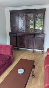 Mahogany Wall Cabinet