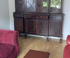 Mahogany Wall Cabinet