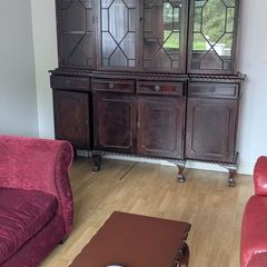 Mahogany Wall Cabinet