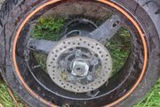 Suzuki gsxr k5 750 back wheel