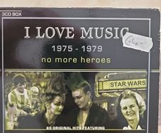 I Love Music 3 CD Boxset  - 1975-1979