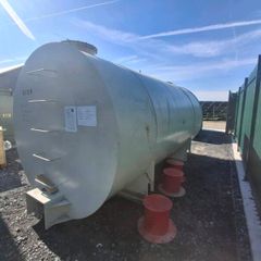 Large steel tank