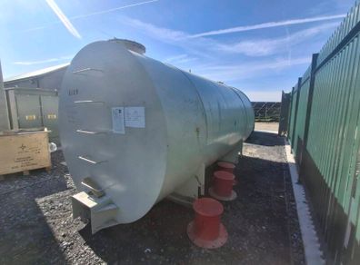 Large steel tank