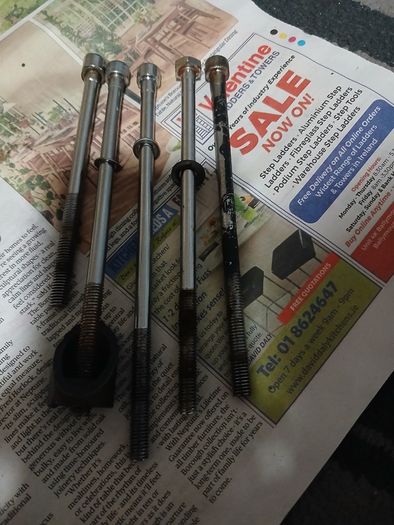 Bicycle parts / steerer bolts