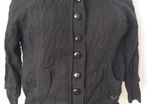 Roxy Life Black  Cotton Hoodie/Cardigan Size Small