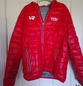 Velo Revolution Padded Jacket - Red