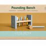 Little Dutch Pounding Bench - Blue/Pink Image 2